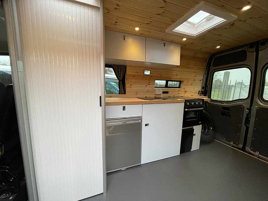 Chelmer Valley Campers kitchen unit